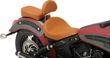 DRAG SPECIALTIES SEATS Sissy Bar Pad - Smooth - Brown - Scout/Scout Sixty '15-'22 0822-0316