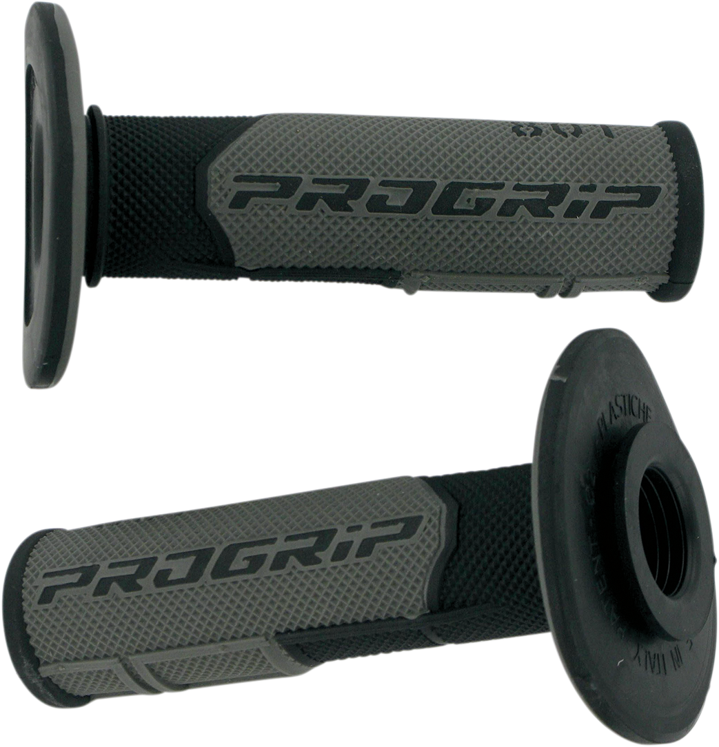 PRO GRIP 801 Hybrid Duo-Density Cross Grips - Black/Gray PA080100NEGR