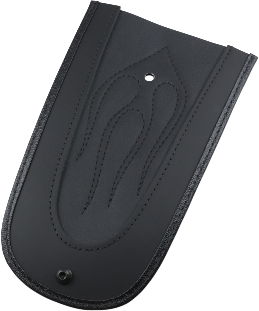 DRAG SPECIALTIES SEATS Fender Skin - Flame Stitched Automotive-Grade Vinyl Center 1405-0143