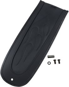 DRAG SPECIALTIES SEATS Fender Skin - Flame Stitched Automotive-Grade Vinyl Center 1405-0152