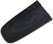 DRAG SPECIALTIES SEATS Fender Skin - Flame Stitched Automotive-Grade Vinyl Center 1405-0140