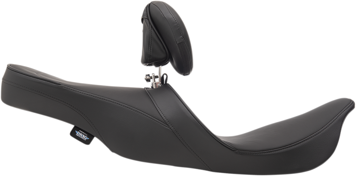 DRAG SPECIALTIES SEATS EZ Glide II Backrest - Large - Solar Reflective Leather - Smooth 0822-0154