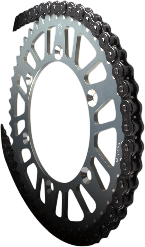 JT CHAINS 420 HDR - Heavy Duty Drive Chain - Steel - 122 Links JTC420HDR122SL