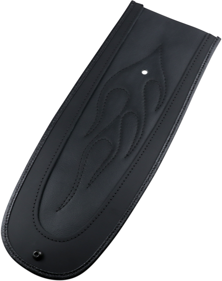 DRAG SPECIALTIES SEATS Fender Skin - Flame Stitched Automotive-Grade Vinyl Center 1405-0137
