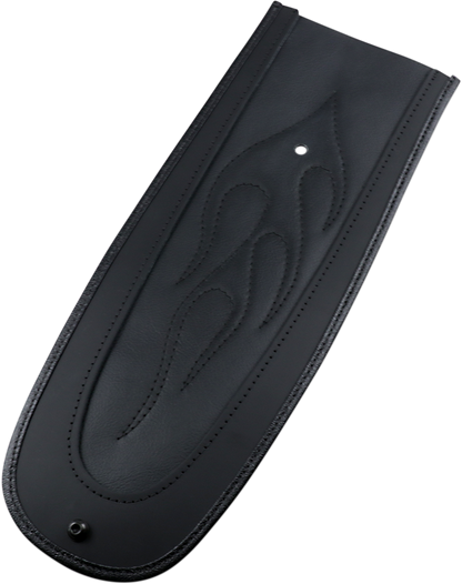 DRAG SPECIALTIES SEATS Fender Skin - Flame Stitched Automotive-Grade Vinyl Center 1405-0137