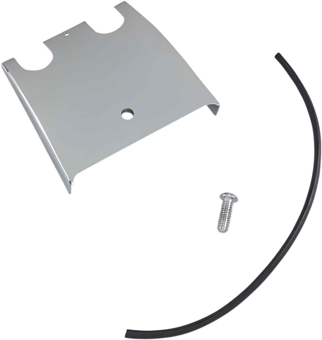 DRAG SPECIALTIES Lower Dash Extension Panel - Chrome 2202-0070