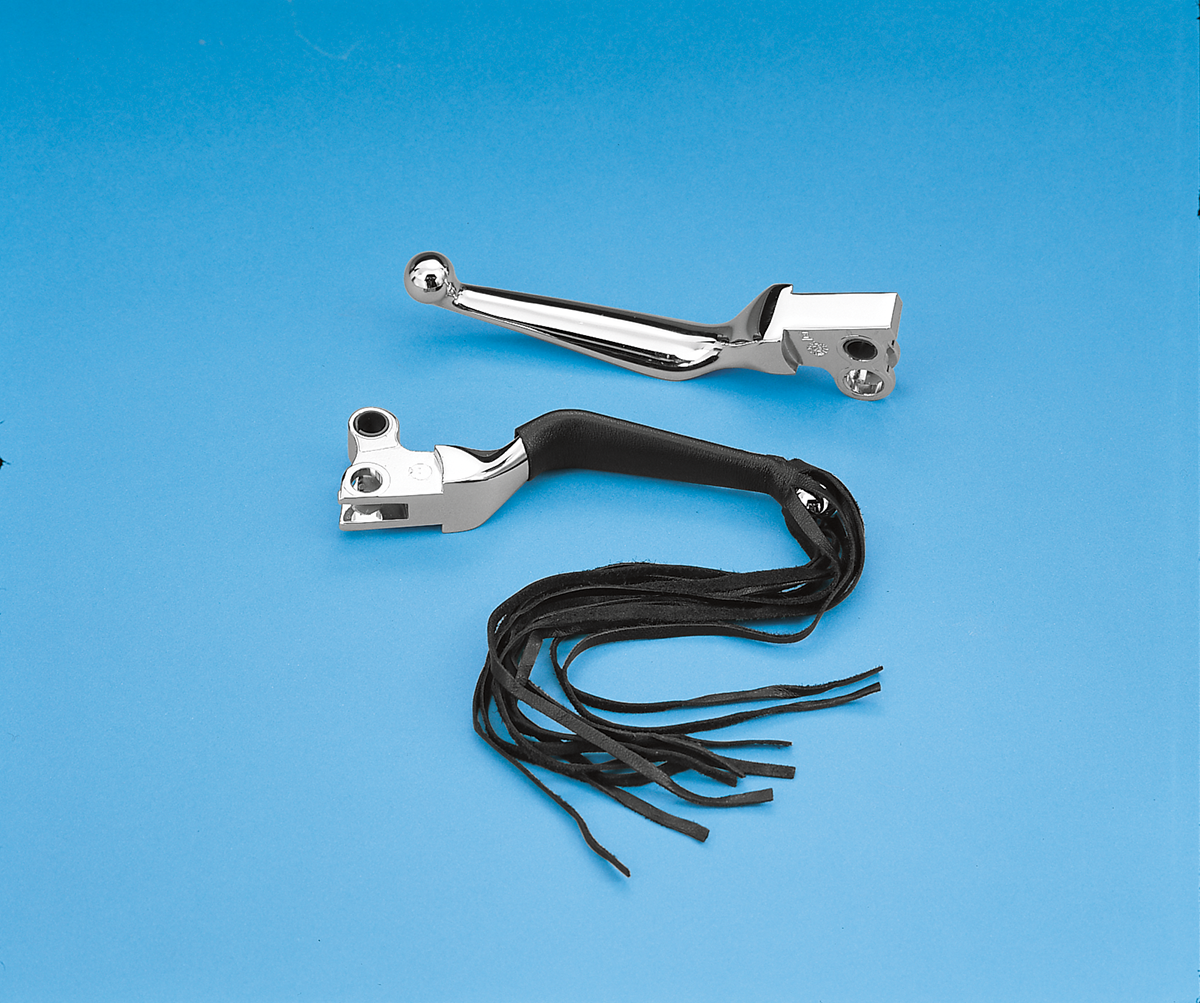 DRAG SPECIALTIES SEATS Fringed Leather Lever Covers DS243063