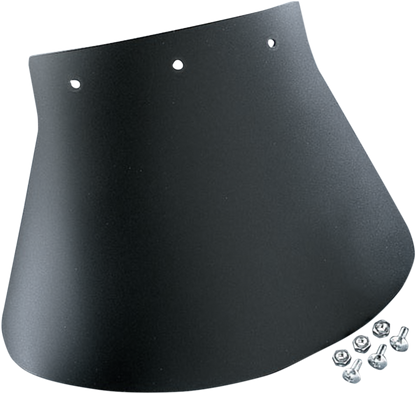 DRAG SPECIALTIES SEATS Mud Flap - Plain - 10-1/2" W x 8" H DS393701