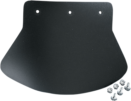 DRAG SPECIALTIES SEATS Mud Flap - Plain - 9-1/2" W x 6-1/2" H DS393702
