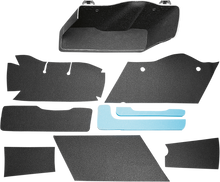DRAG SPECIALTIES SEATS Saddlebag Lining Kit - Black - FL '93-'13 DS710116