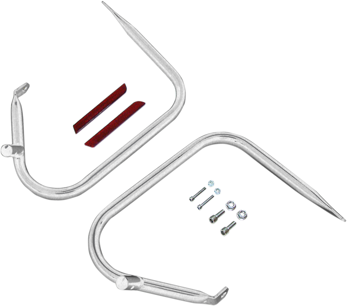 DRAG SPECIALTIES Saddlebag Guards - Chrome 21039