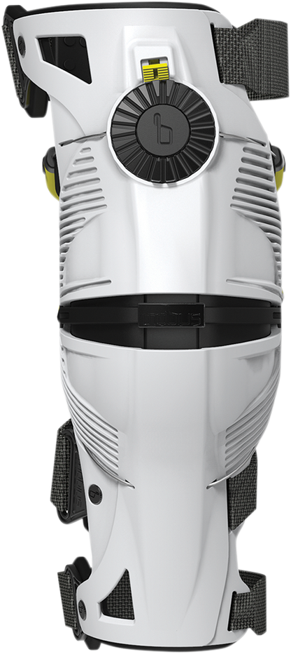 MOBIUS X8 Knee Braces - White/Yellow - Small 1010102