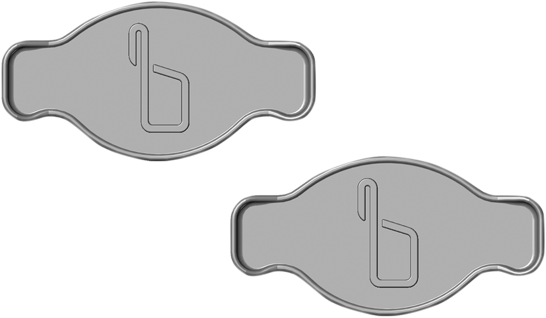 MOBIUS Pad Replacement Kit - Black - Medium 2040203