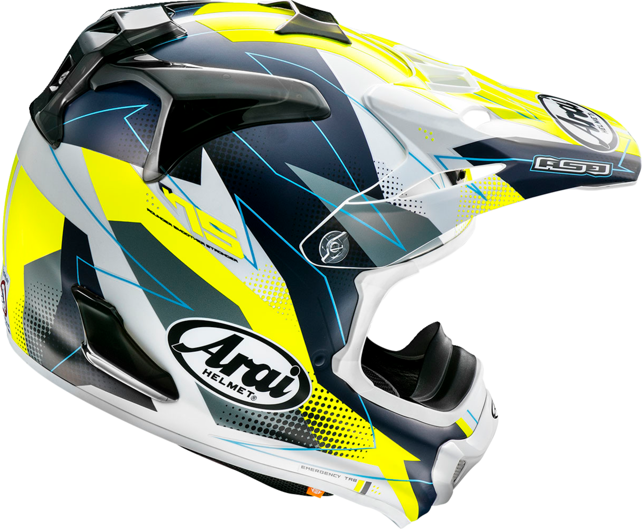 ARAI HELMETS VX-Pro4 Helmet - Resolute - Yellow - XL 0110-8864