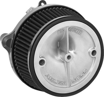 ARLEN NESS Big Sucker* Stage 1 Air Cleaner Kit with Cover - Beveled - Black 600-305