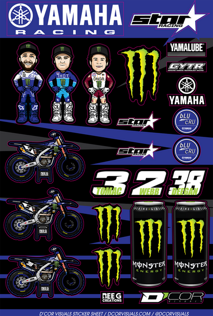 D'COR VISUALS Decal Sheet - BEEG MEK 40-50-118