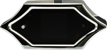 DAKOTA DIGITAL Handle Bar Mount Speedometer - With Signals - Spiked - Chrome MLX-5200