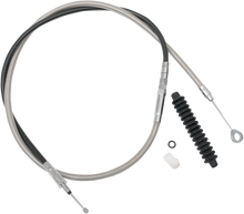 DRAG SPECIALTIES High-Efficiency Braided Stainless Steel Clutch Cable - Standard Full Length 5322405HE