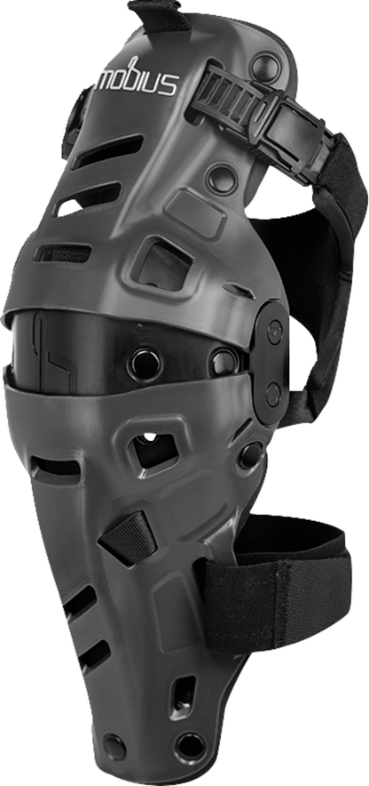 MOBIUS X8H Hybrid Knee Support - Gray/Black - L/XL 1020212