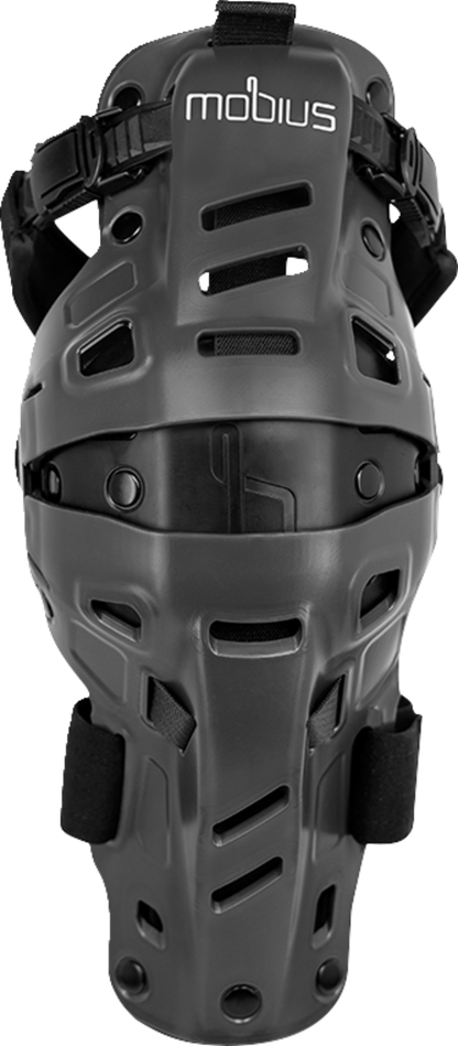 MOBIUS X8H Hybrid Knee Support - Gray/Black - L/XL 1020212