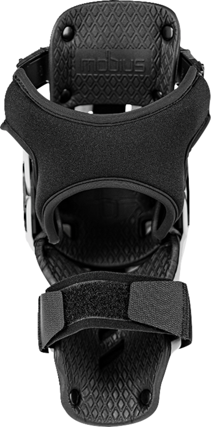 MOBIUS X8H Hybrid Knee Support - White/Black - S/M 1020110