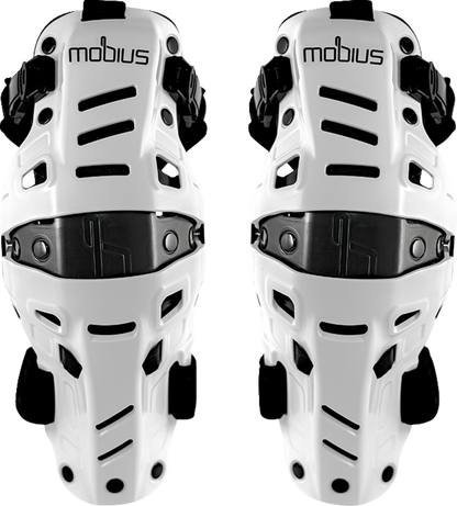 MOBIUS X8H Hybrid Knee Support - White/Black - S/M 1020110
