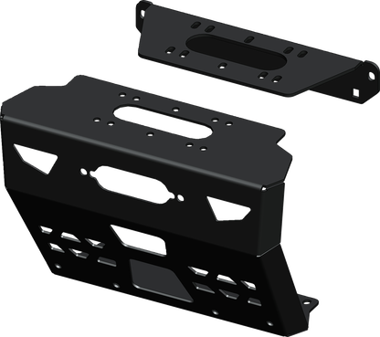KFI PRODUCTS Winch Mount - Polaris/Bobcat 101830