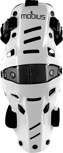 MOBIUS X8H Hybrid Knee Support - White/Black - L/XL 1020112