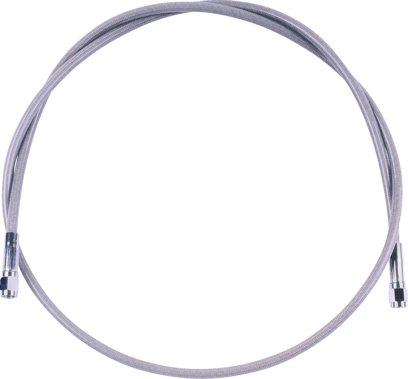 MAGNUM SHIELDING Universal XR Brake Line - 52" - Stainless w/ Chrome Fittings SSC0500-52
