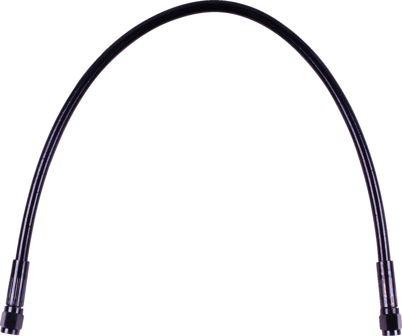 MAGNUM SHIELDING Universal XR Brake Line - 34" - Black w/ Black Fittings SBB0500-34