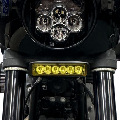 CUSTOM DYNAMICS Mount - Light Bar - Textured Satin Black - FXLRS LB-HP-LRS