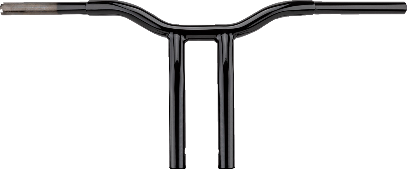 LA CHOPPERS One-Piece Kage Fighter Handlebar - Pullback - 12" x 1-1/4" - Black LA-7369-12B