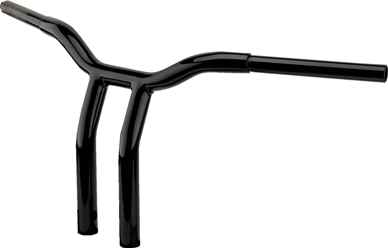 LA CHOPPERS One-Piece Kage Fighter Handlebar - Pullback - 12" x 1-1/4" - Black LA-7369-12B