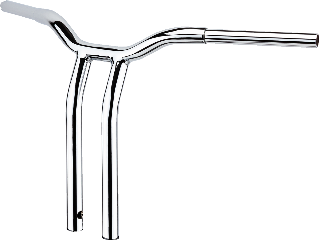 LA CHOPPERS One-Piece Kage Fighter Handlebar - Pullback - 14" x 1-1/4" - Chrome LA-7369-14