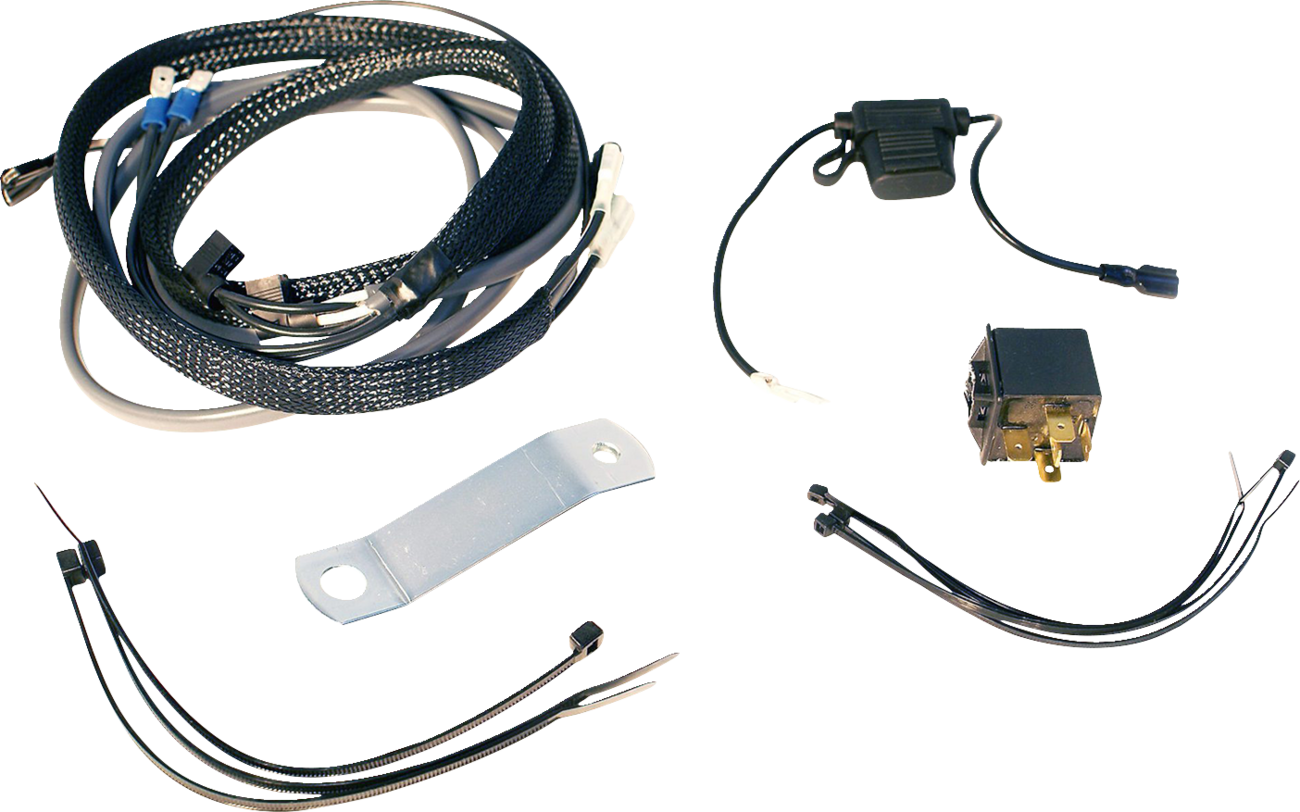 RIVCO PRODUCTS Electric Horn Kit - Black ELCHRNBK