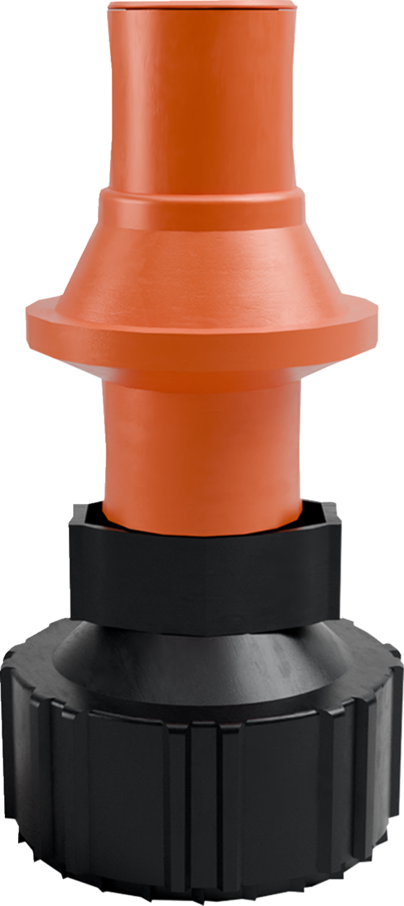 TUFF JUG Replacement Ripper Cap - Tuff Jug Container - Orange - 5 US gal OR20