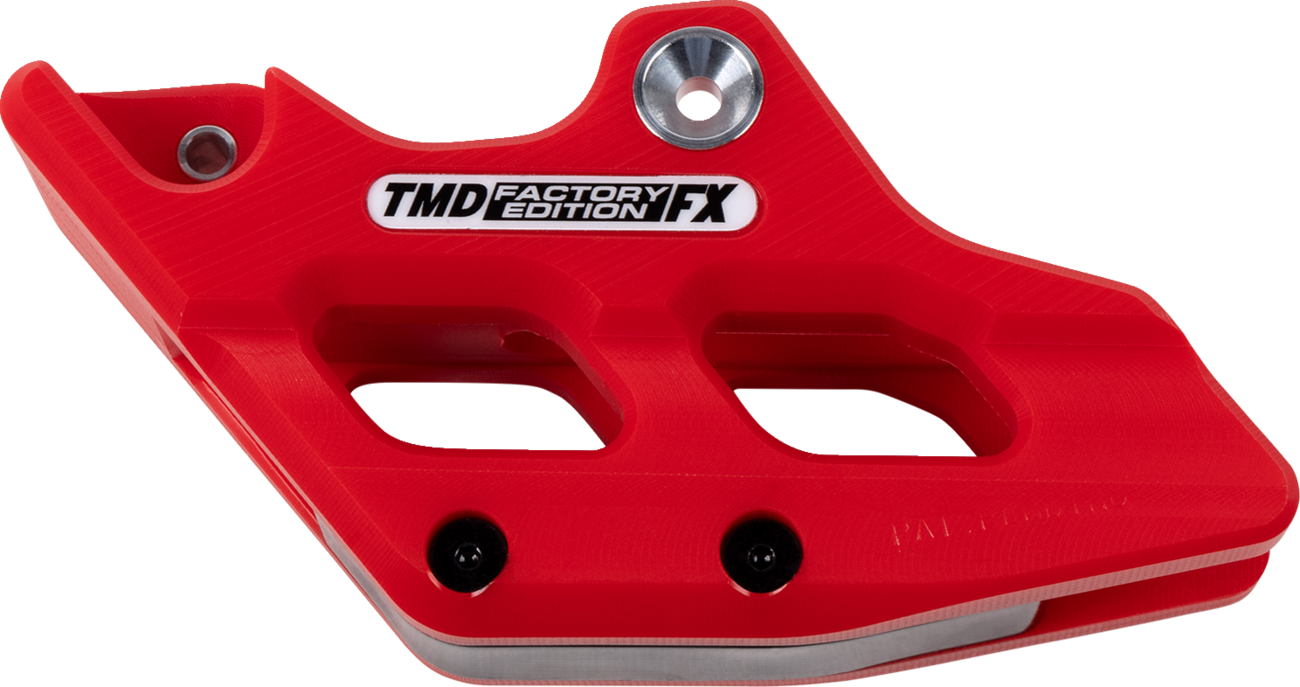 T.M. DESIGNWORKS Chain Slider - Rear - Red - Beta RCG-BT3-RD