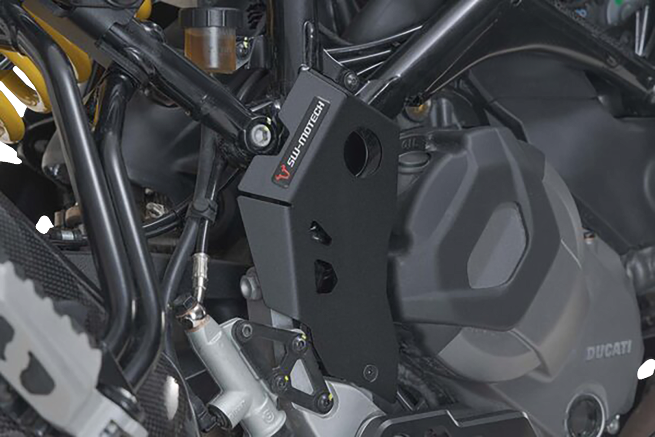SW-MOTECH Heel Guard - Black - Ducati SCT.22.995.10001/B