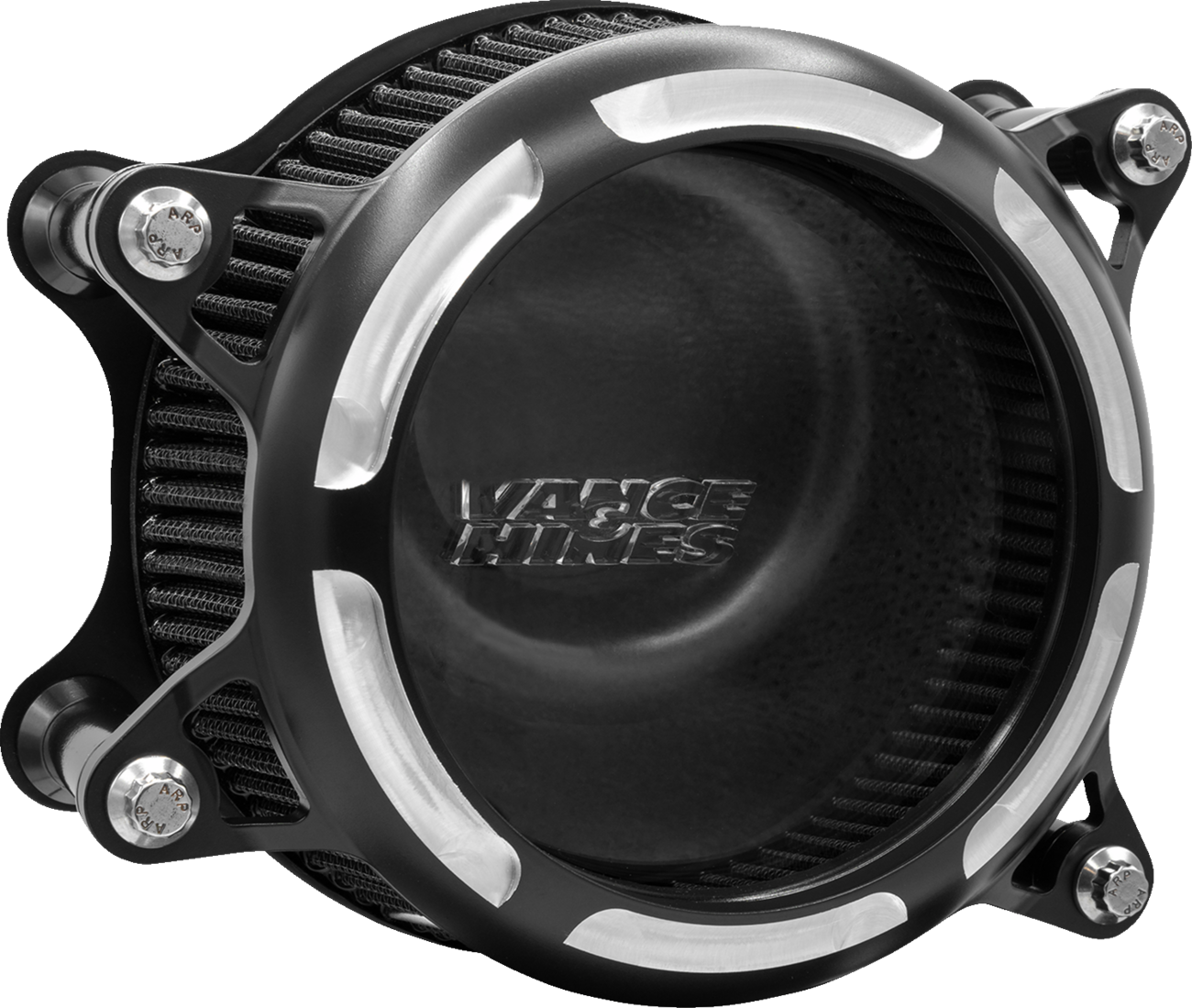 VANCE & HINES VO2 Insight Air Intake Kit - Black Contrast 41099