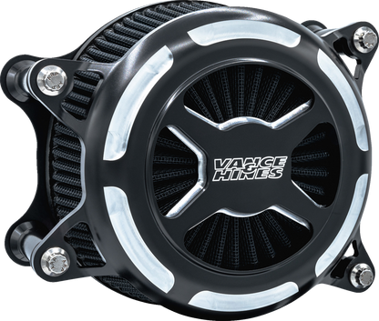 VANCE & HINES VO2 X Air Intake Kit - Black Contrast 41100