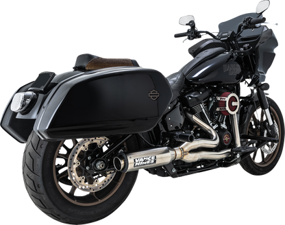 VANCE & HINES 2-into-1 Supersport Exhaust System - Brushed - Softail 27337