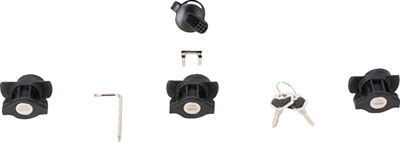 SW-MOTECH DUSC Lock Set - 3 Locks + 1 TRAX Lock Set LOC.00.745.10100