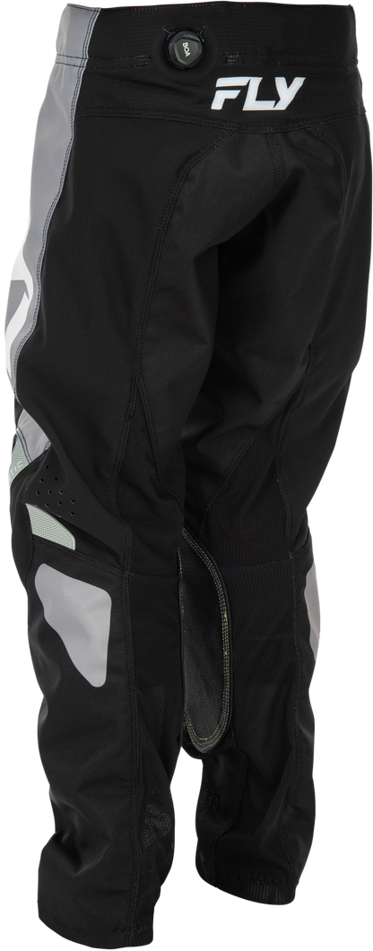 Youth Kinetic Pants Black/Grey Sz 22