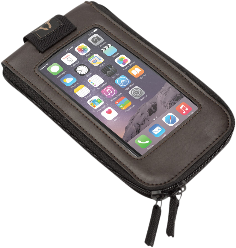 SW-MOTECH Legend Gear Smartphone Bag - LA3 - Black/Brown BC.TRS.00.405.10000