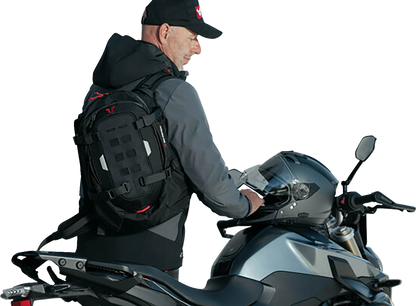 SW-MOTECH PRO Cosmo Backpack - Black/Anthracite BC.RUC.00.004.30000