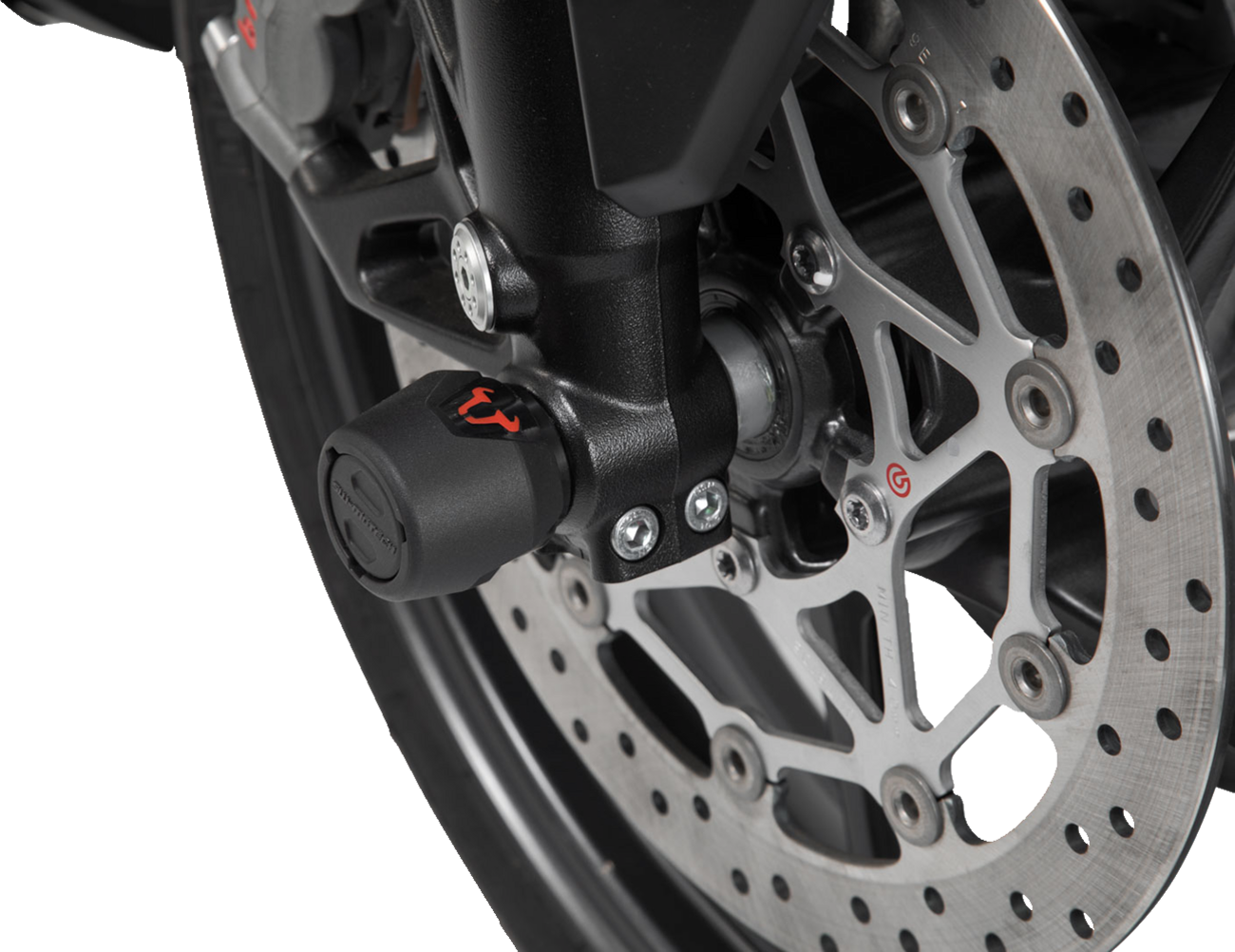 SW-MOTECH Axle Sliders - Front - Set - Yamaha/Aprilia STP.06.176.10401/B