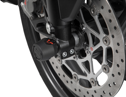 SW-MOTECH Axle Sliders - Front - Set - Yamaha/Aprilia STP.06.176.10401/B