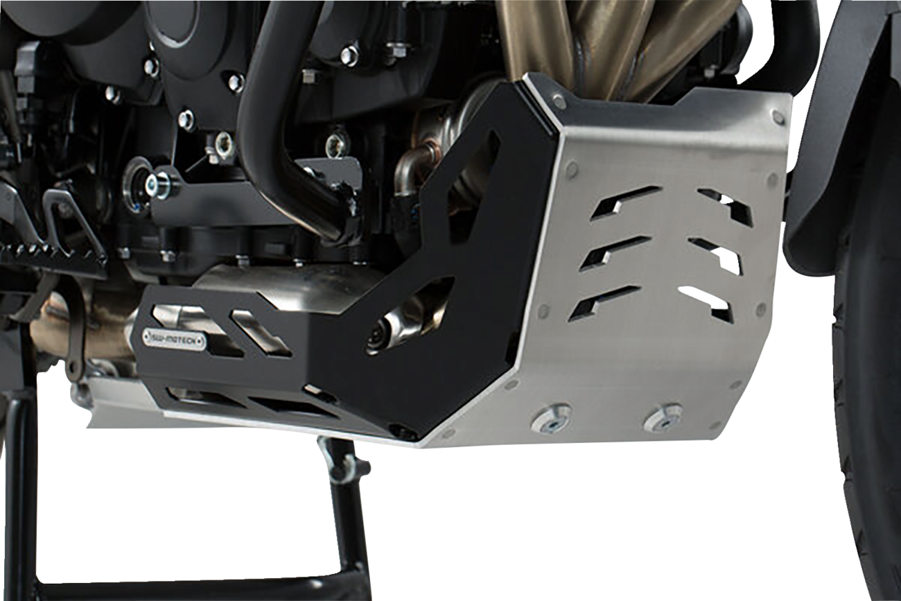 SW-MOTECH Engine Guard - Black/Silver - Triumph - Tiger 800/1200 MSS.11.752.10001/B