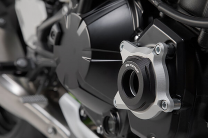 SW-MOTECH Engine Case Protector - Black/Silver - Kawasaki - Z900 MSS.08.868.10000