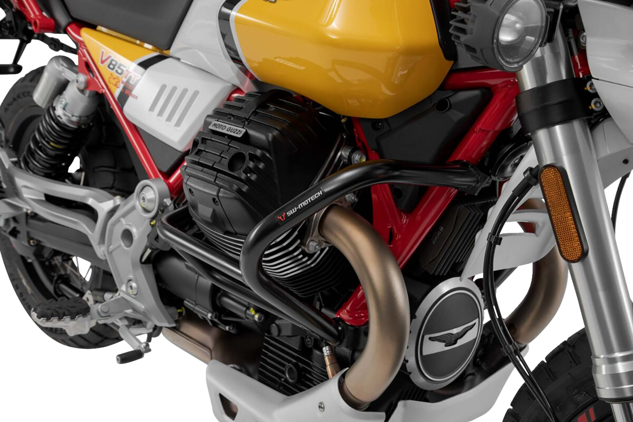 SW-MOTECH Crash Bar - Left/Right - Black - Moto Guzzi - V85 TT/Travel SBL.17.925.10000/B